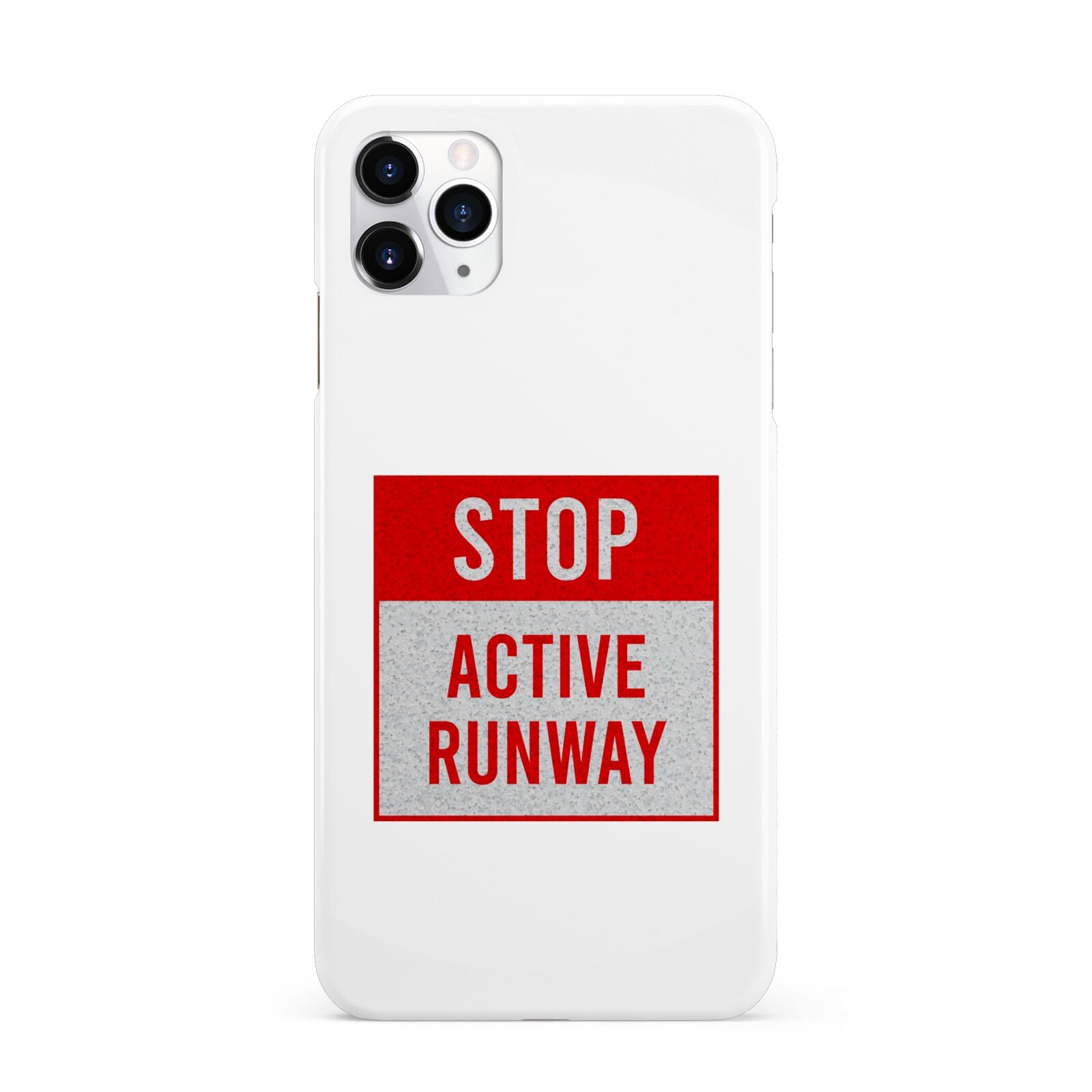 Stop Active Runway iPhone 11 Pro Max 3D Snap Case