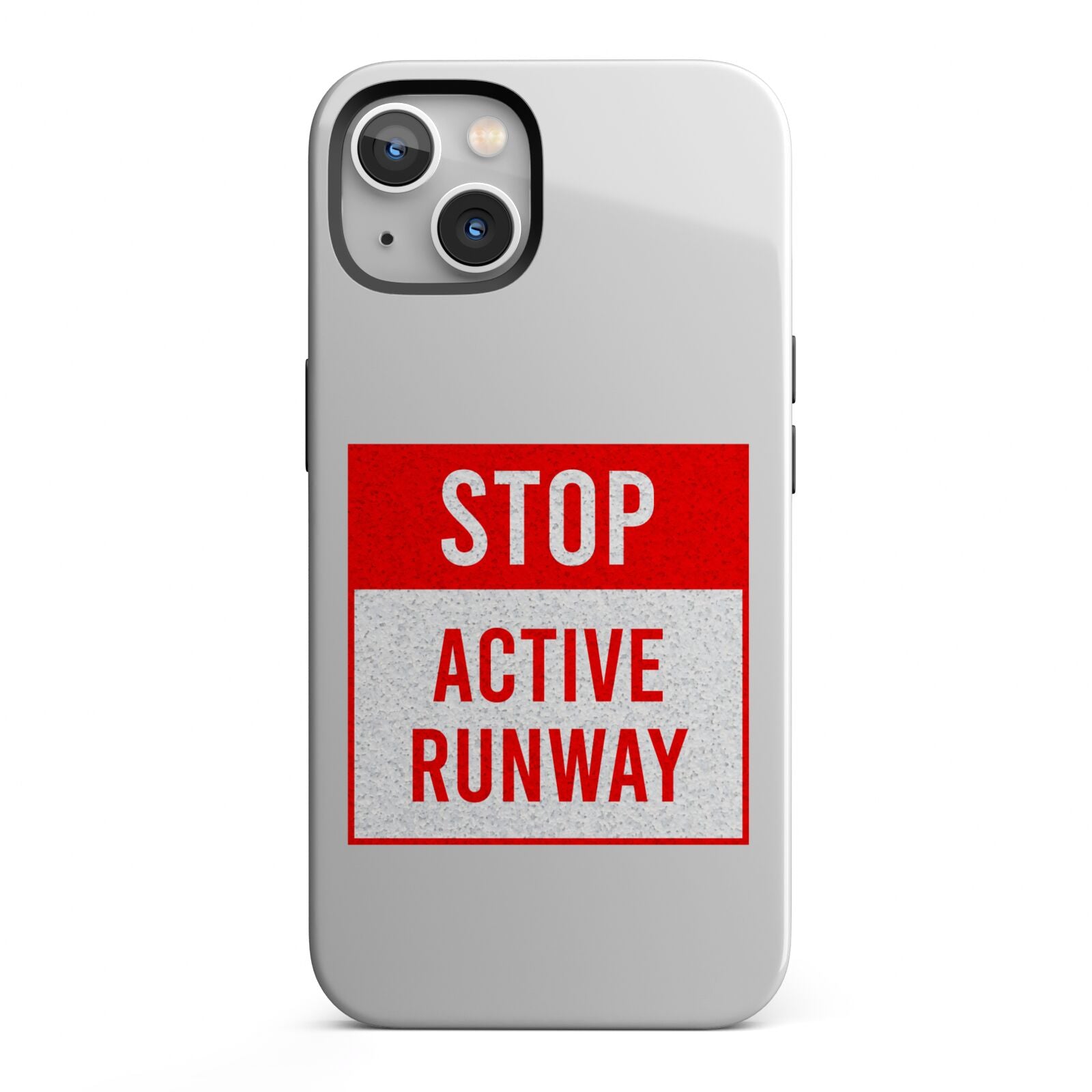 Stop Active Runway iPhone 13 Full Wrap 3D Tough Case