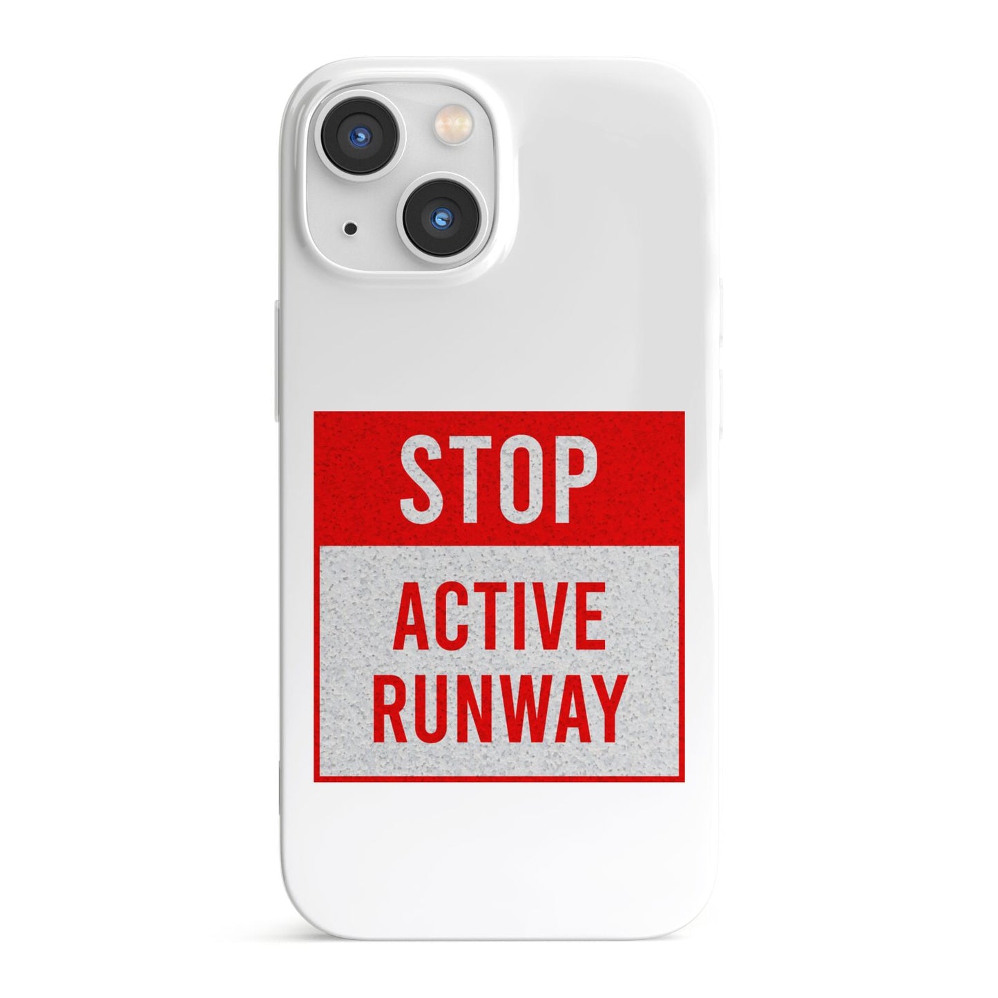 Stop Active Runway iPhone 13 Mini Full Wrap 3D Snap Case