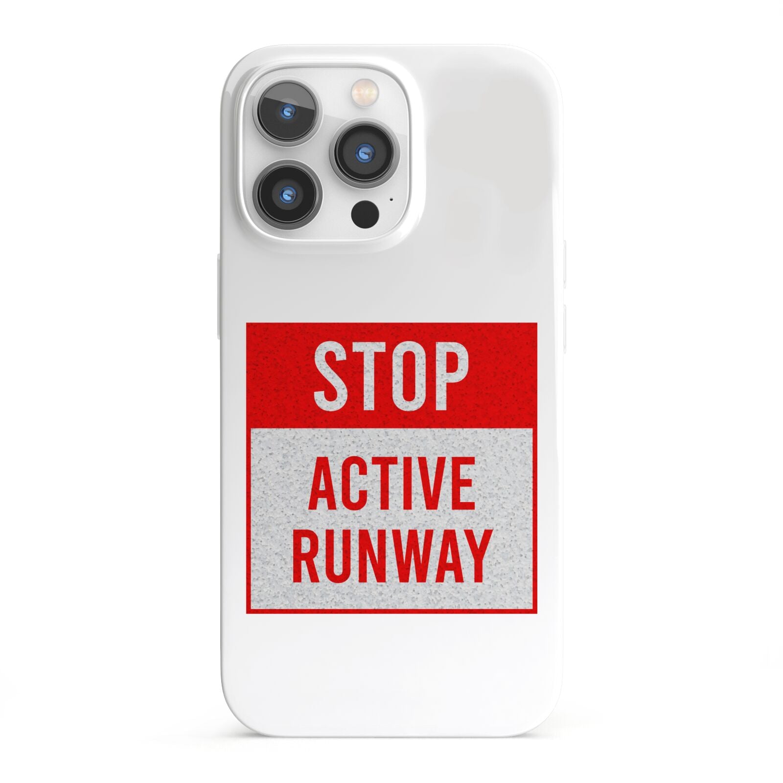 Stop Active Runway iPhone 13 Pro Full Wrap 3D Snap Case