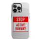 Stop Active Runway iPhone 13 Pro Full Wrap 3D Tough Case