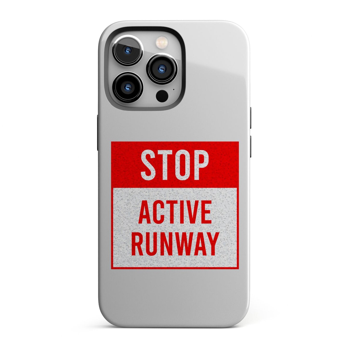 Stop Active Runway iPhone 13 Pro Full Wrap 3D Tough Case