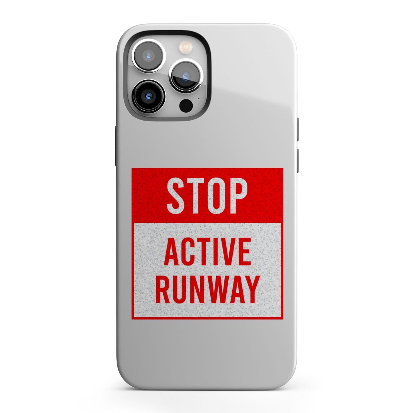 Stop Active Runway iPhone 13 Pro Max Full Wrap 3D Tough Case