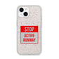 Stop Active Runway iPhone 14 Glitter Tough Case Starlight