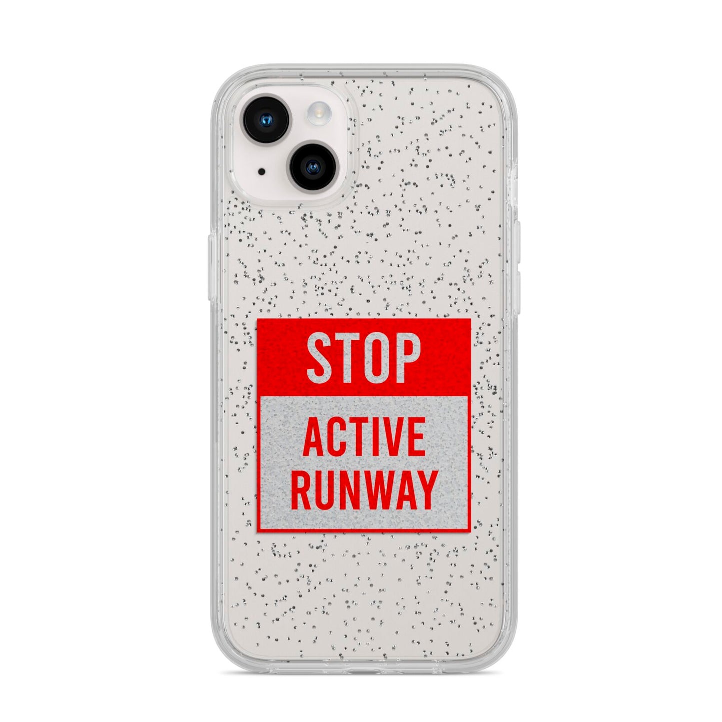 Stop Active Runway iPhone 14 Plus Glitter Tough Case Starlight