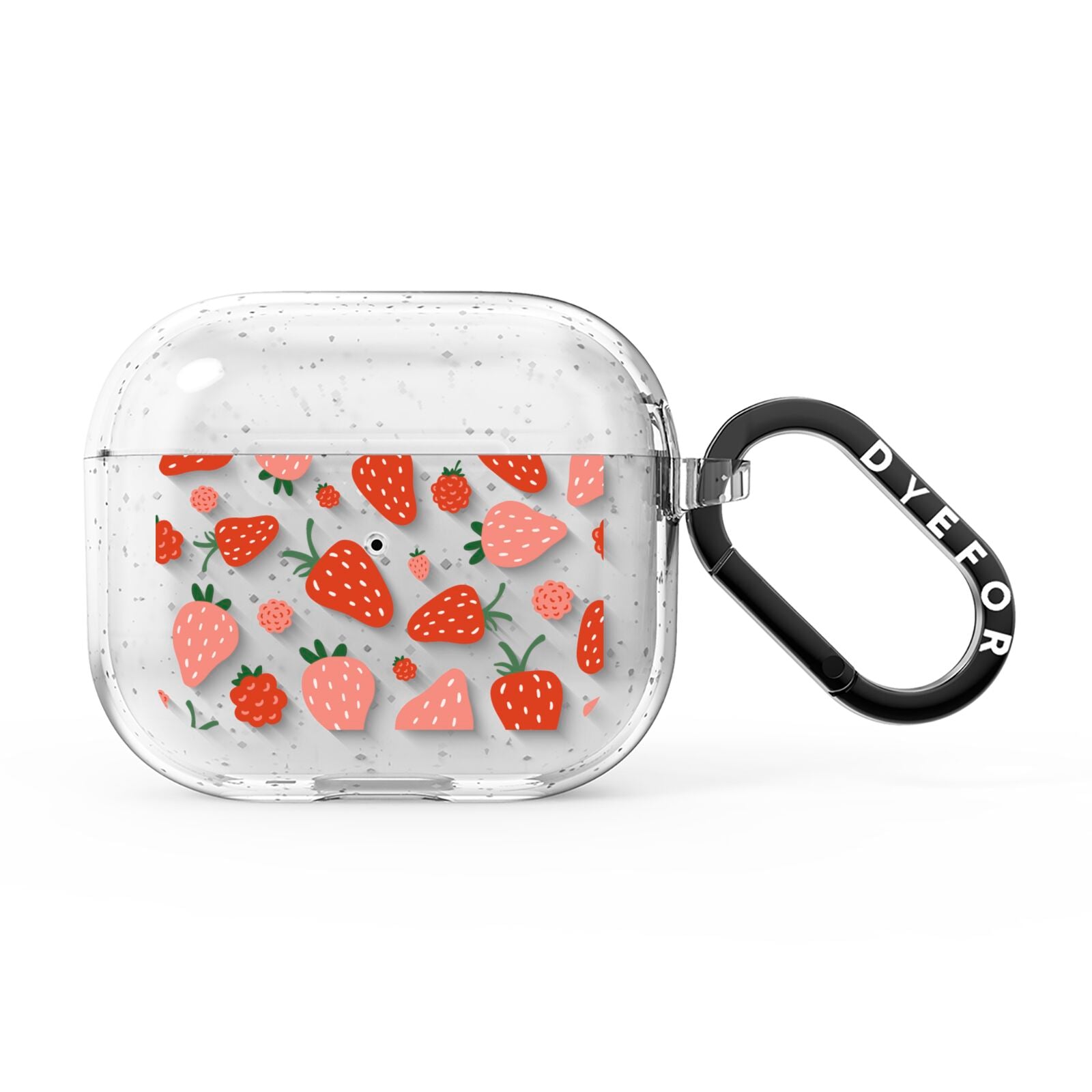 Strawberry AirPods Glitter Case 3rd Gen