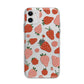 Strawberry Apple iPhone 11 in White with Bumper Case