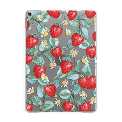 Strawberry Plant Apple iPad Silver Case