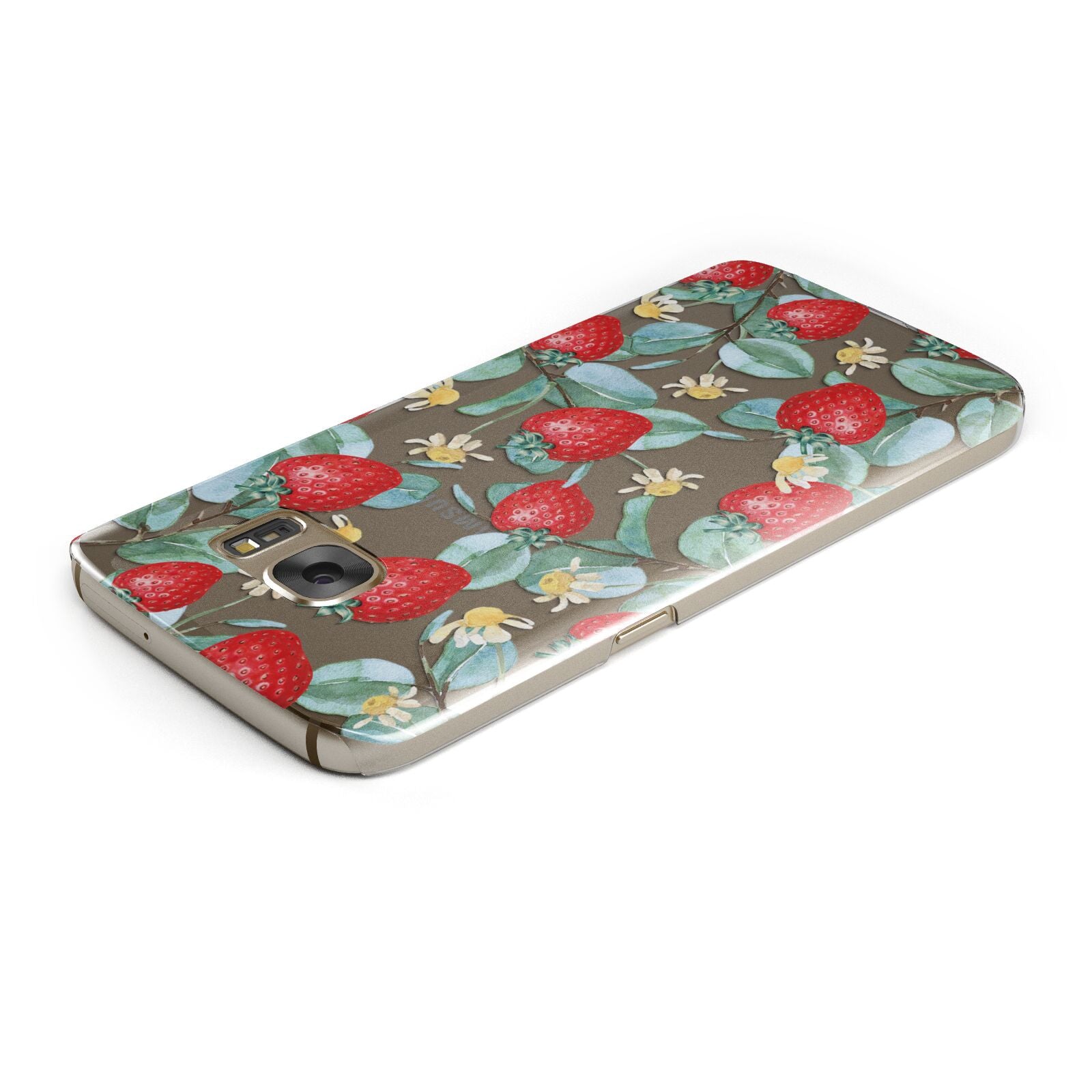 Strawberry Plant Samsung Galaxy Case Top Cutout