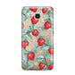 Strawberry Plant Samsung Galaxy J7 2016 Case on gold phone
