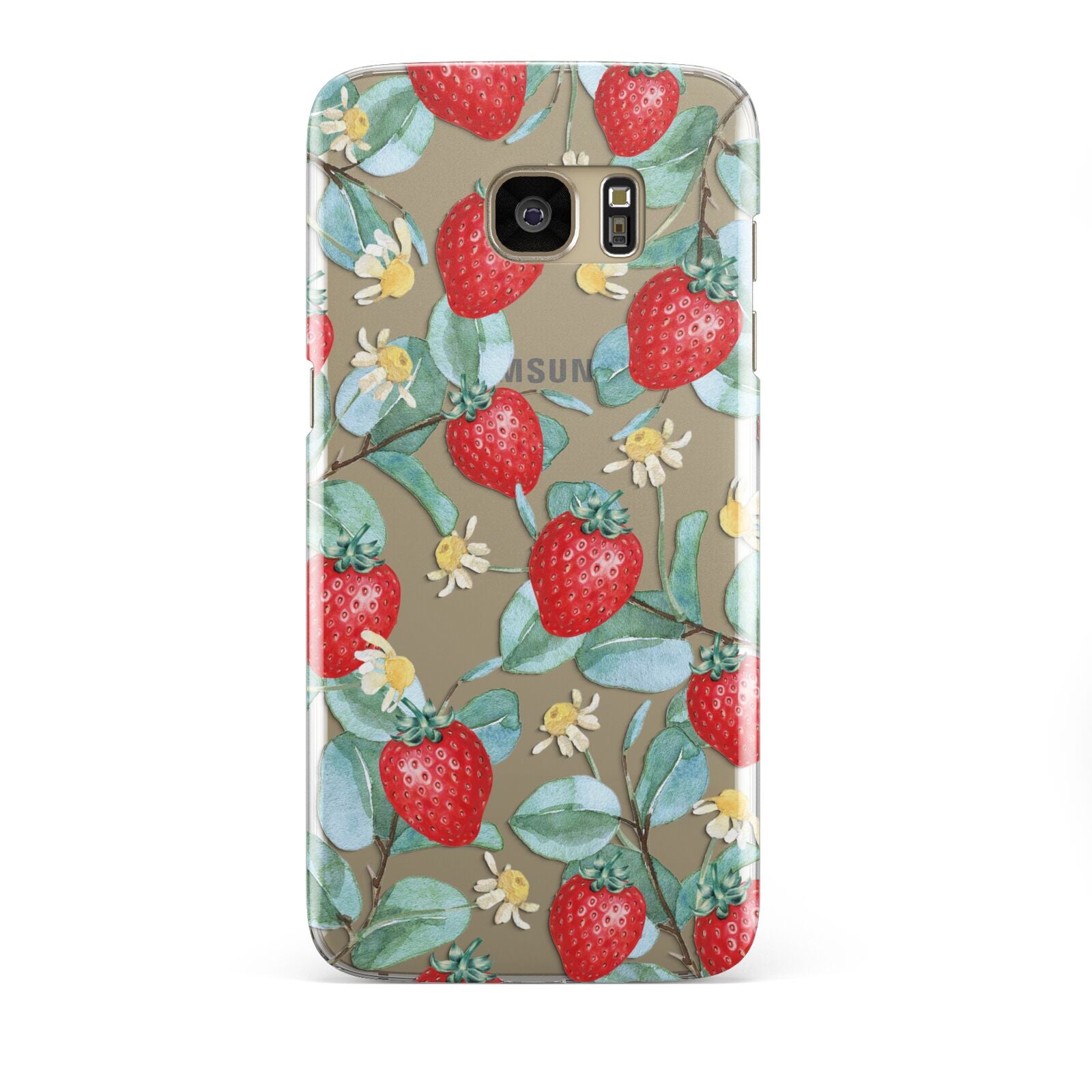 Strawberry Plant Samsung Galaxy S7 Edge Case