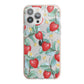 Strawberry Plant iPhone 13 Pro Max TPU Impact Case with Pink Edges