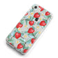Strawberry Plant iPhone 8 Bumper Case on Silver iPhone Alternative Image