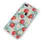 Strawberry Plant iPhone 8 Plus Bumper Case on Silver iPhone Alternative Image
