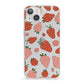 Strawberry iPhone 13 Clear Bumper Case