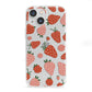 Strawberry iPhone 13 Mini Clear Bumper Case
