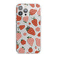 Strawberry iPhone 13 Pro Max TPU Impact Case with White Edges