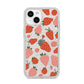 Strawberry iPhone 14 Glitter Tough Case Starlight
