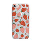 Strawberry iPhone 7 Bumper Case on Silver iPhone