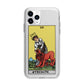 Strength Tarot Card Apple iPhone 11 Pro Max in Silver with Bumper Case