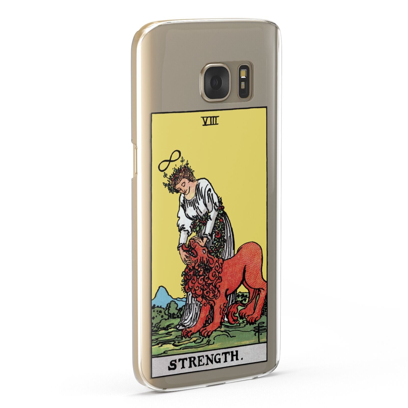 Strength Tarot Card Samsung Galaxy Case Fourty Five Degrees