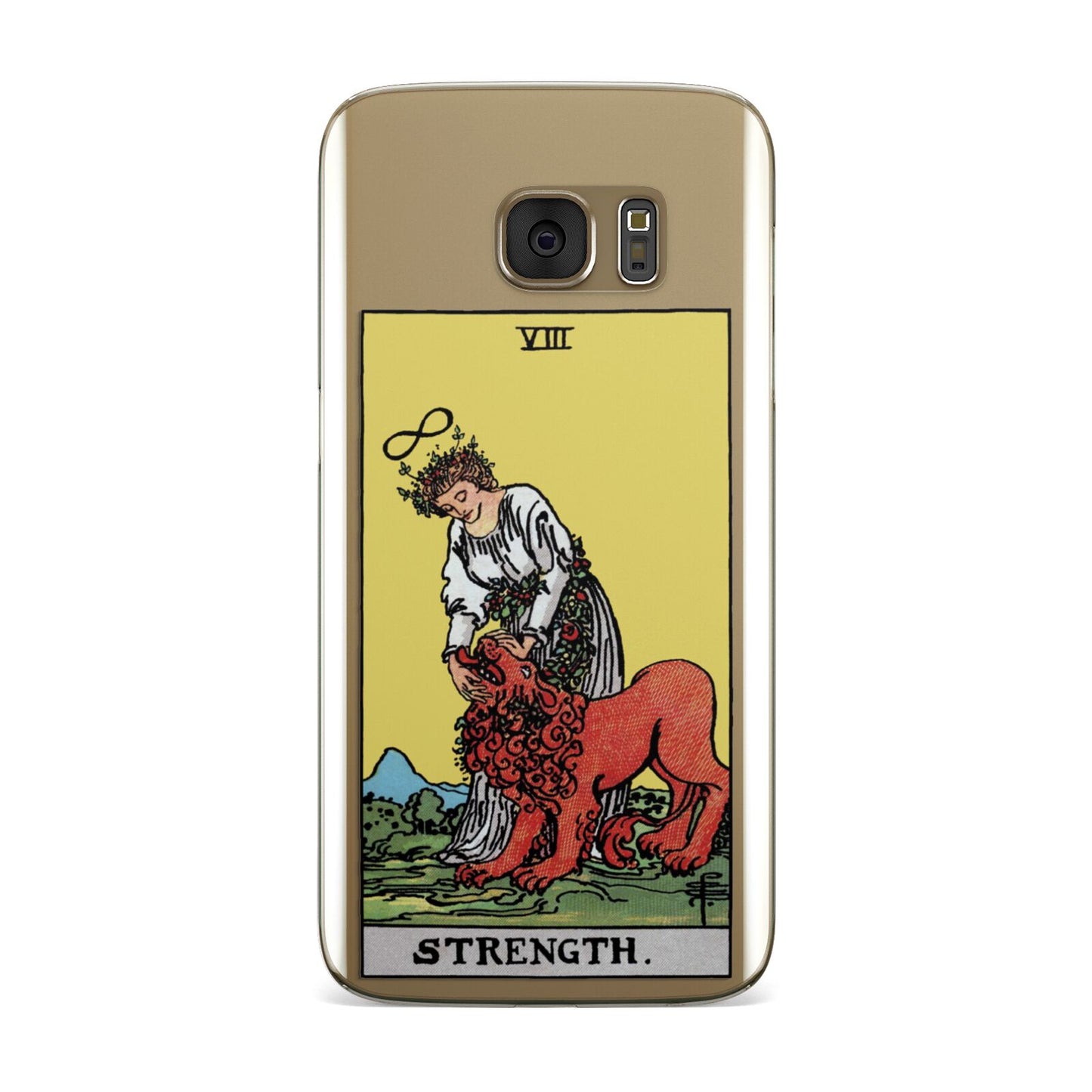 Strength Tarot Card Samsung Galaxy Case