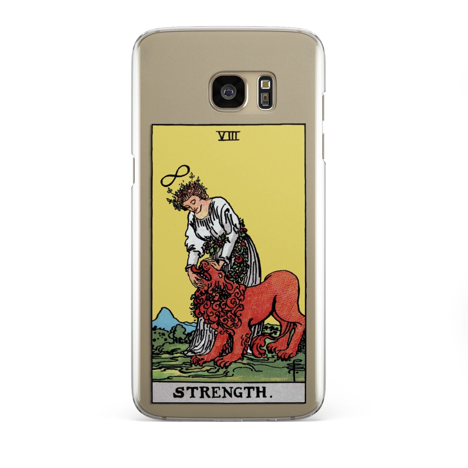 Strength Tarot Card Samsung Galaxy S7 Edge Case