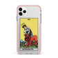 Strength Tarot Card iPhone 11 Pro Max Impact Pink Edge Case