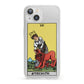 Strength Tarot Card iPhone 13 Clear Bumper Case