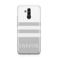 Stripes Personalised Name Huawei Mate 20 Lite