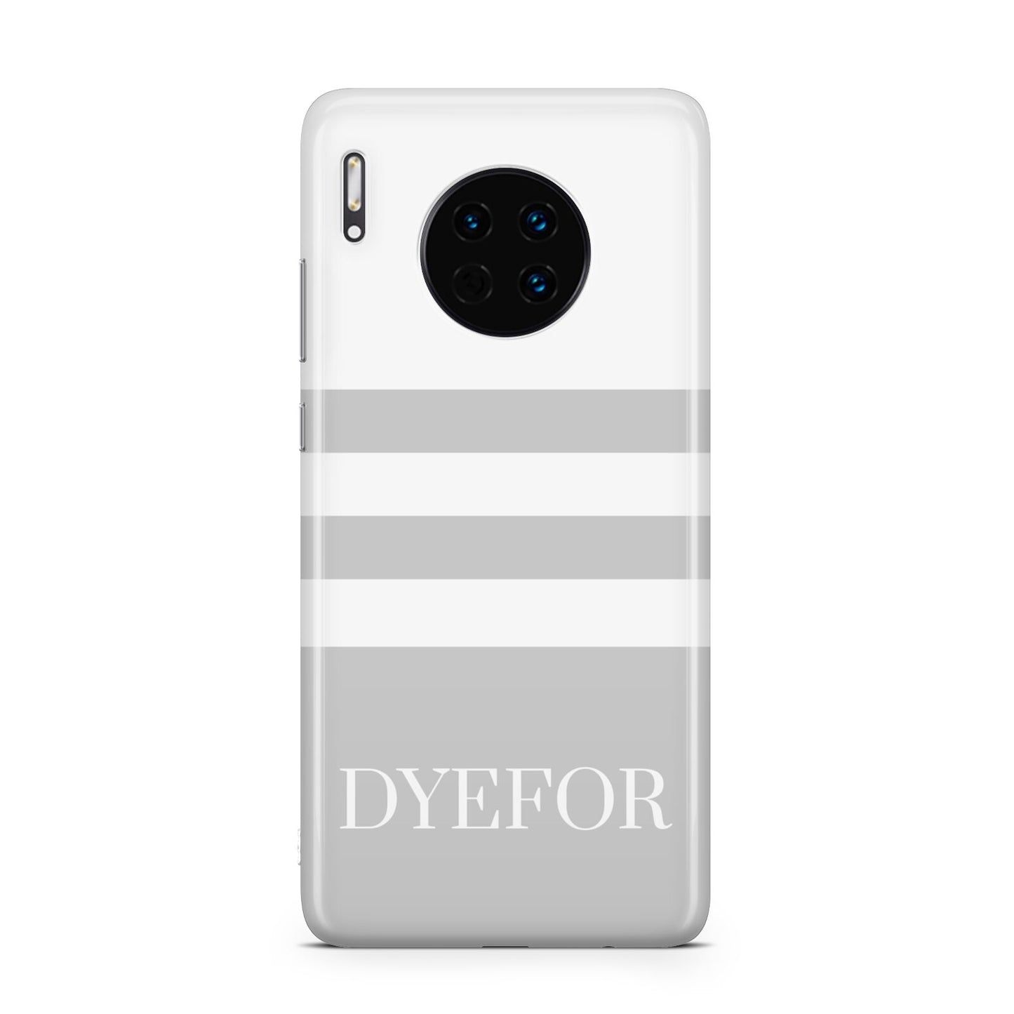 Stripes Personalised Name Huawei Mate 30