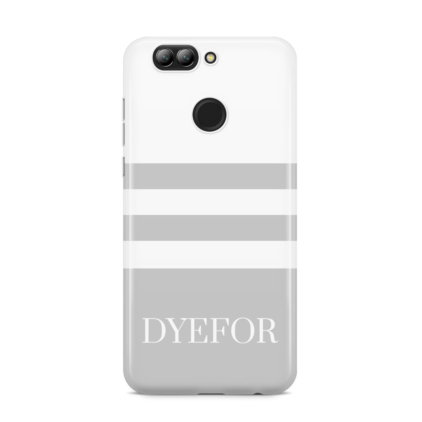 Stripes Personalised Name Huawei Nova 2s Phone Case