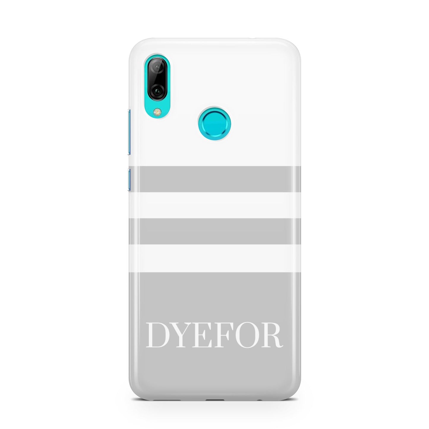 Stripes Personalised Name Huawei P Smart 2019 Case
