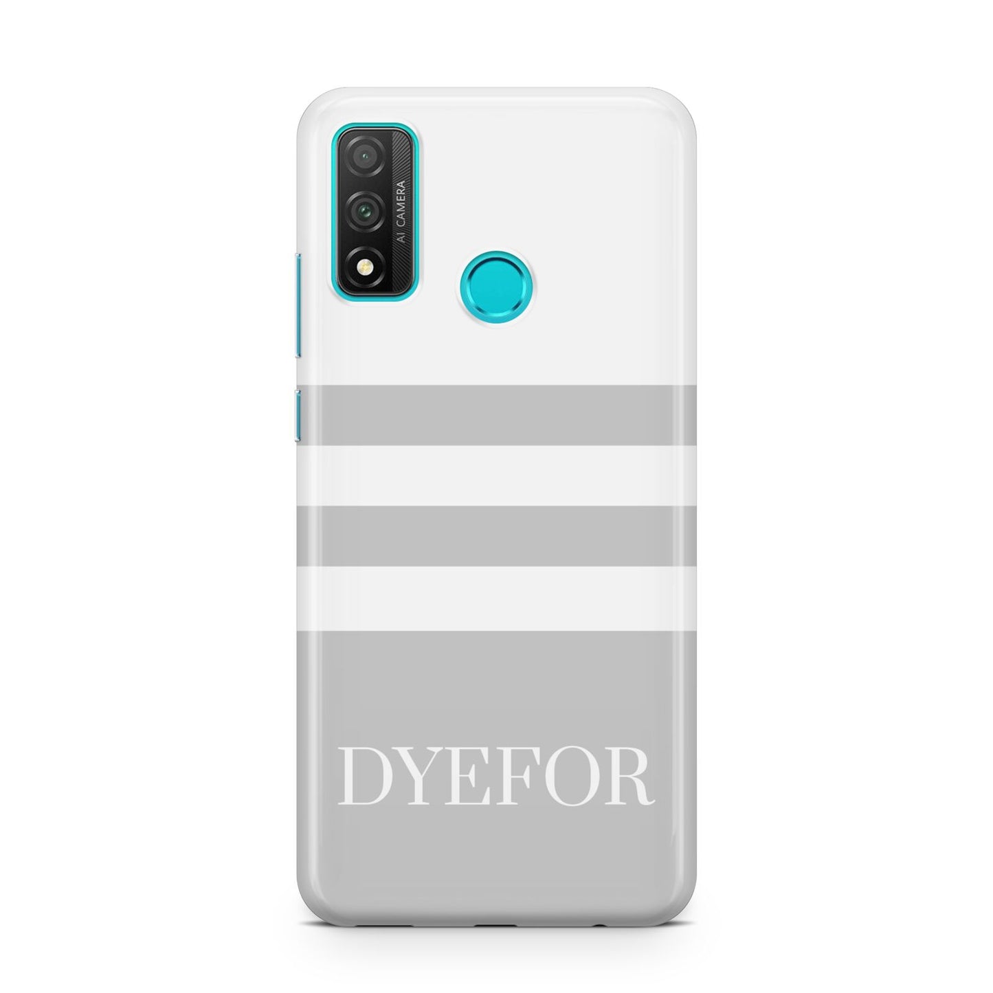 Stripes Personalised Name Huawei P Smart 2020