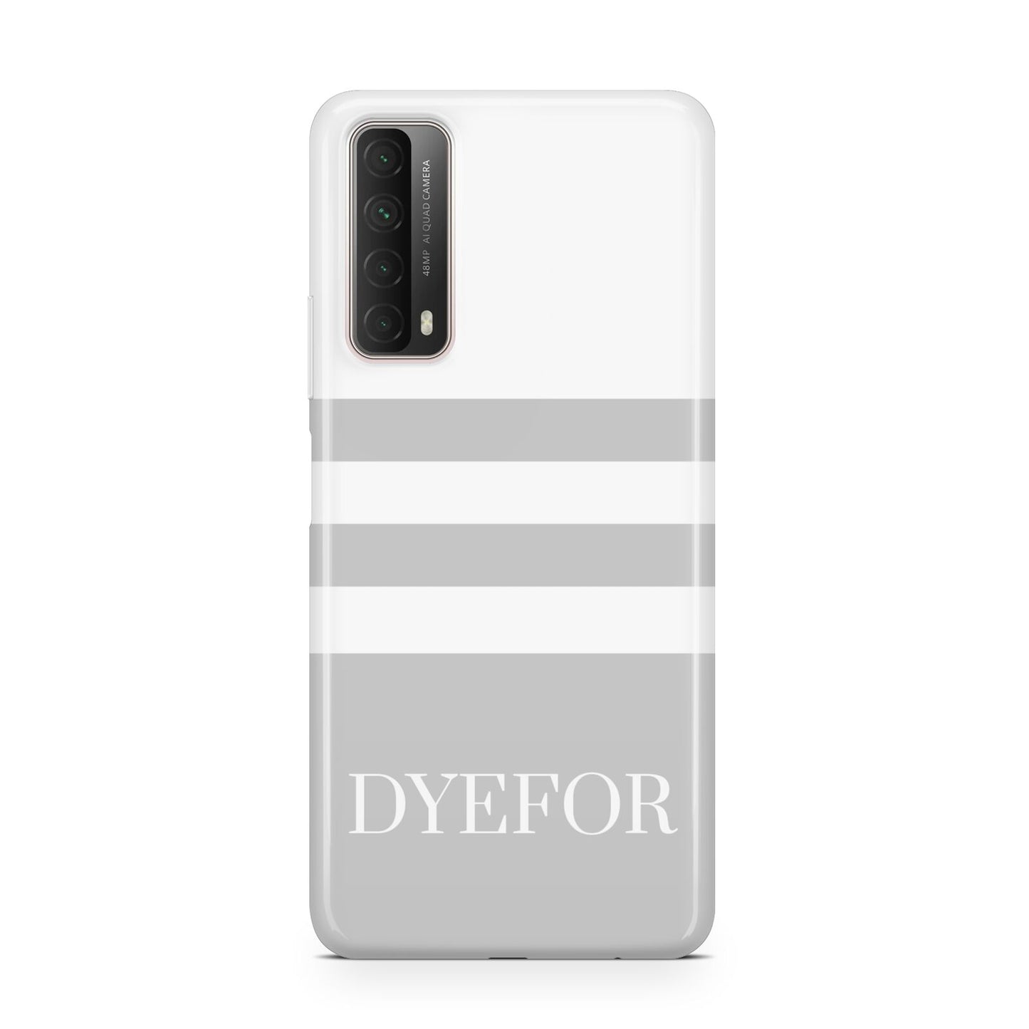 Stripes Personalised Name Huawei P Smart 2021