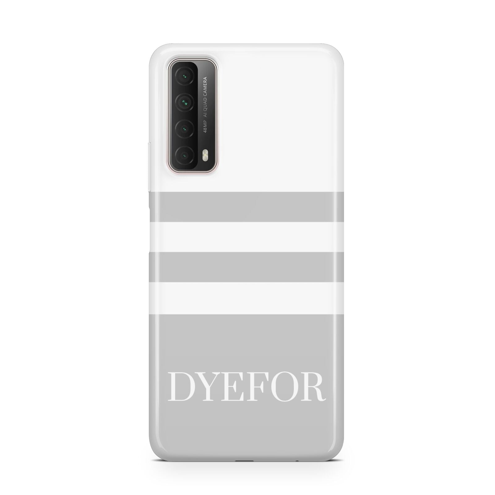 Stripes Personalised Name Huawei P Smart 2021