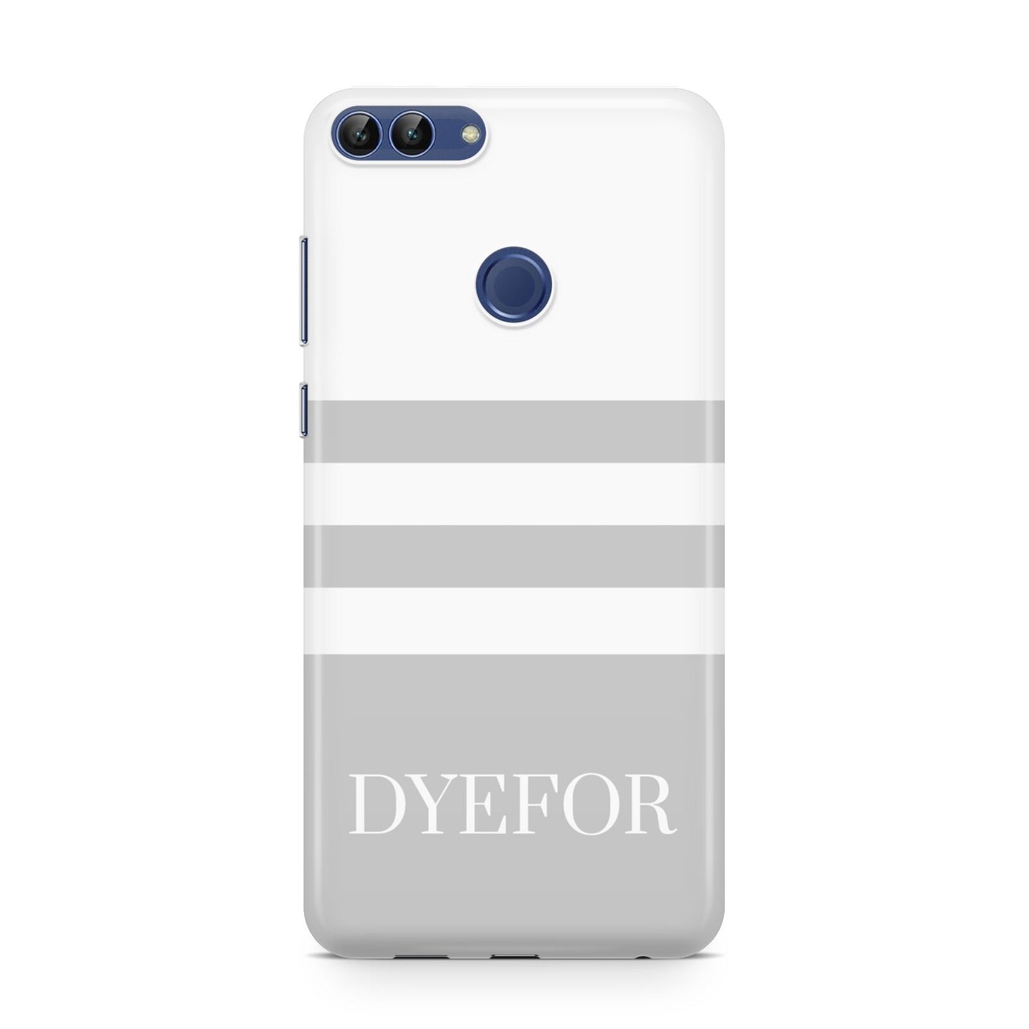 Stripes Personalised Name Huawei P Smart Case