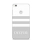 Stripes Personalised Name Huawei P8 Lite Case