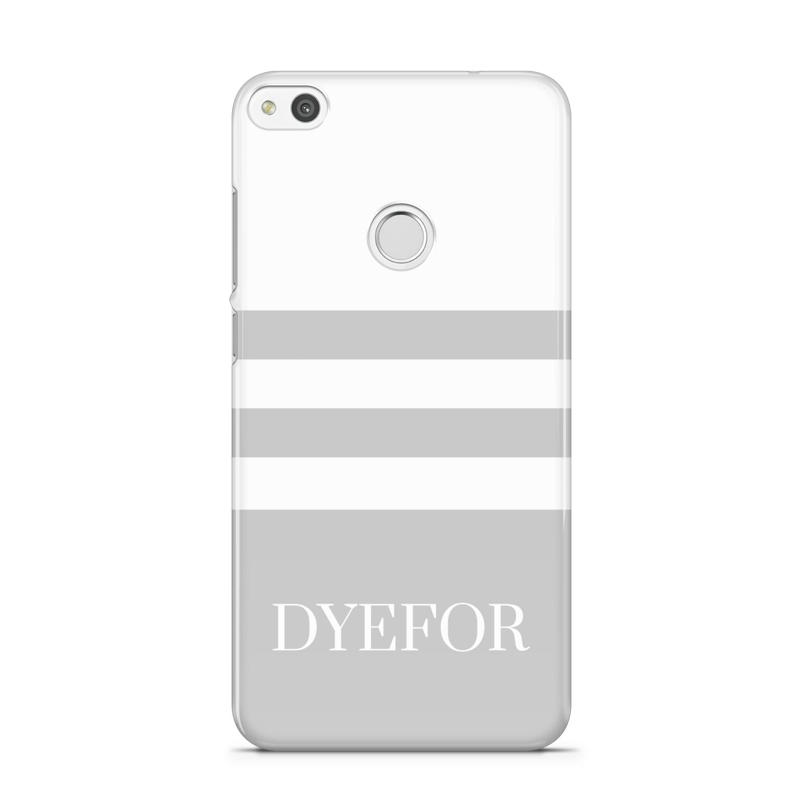 Stripes Personalised Name Huawei P8 Lite Case