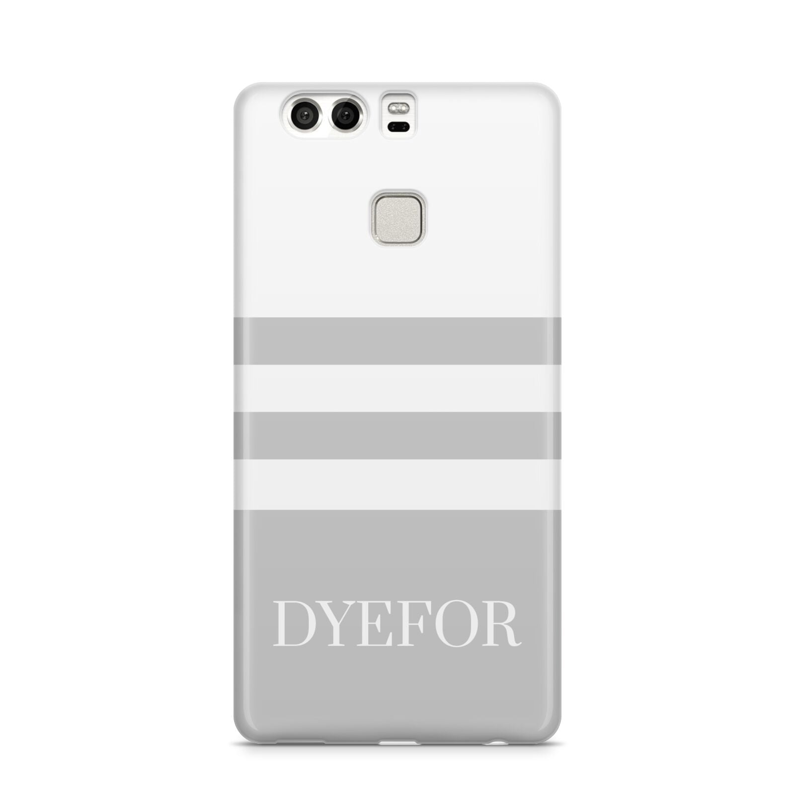 Stripes Personalised Name Huawei P9 Case