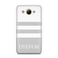 Stripes Personalised Name Huawei Y3 2017