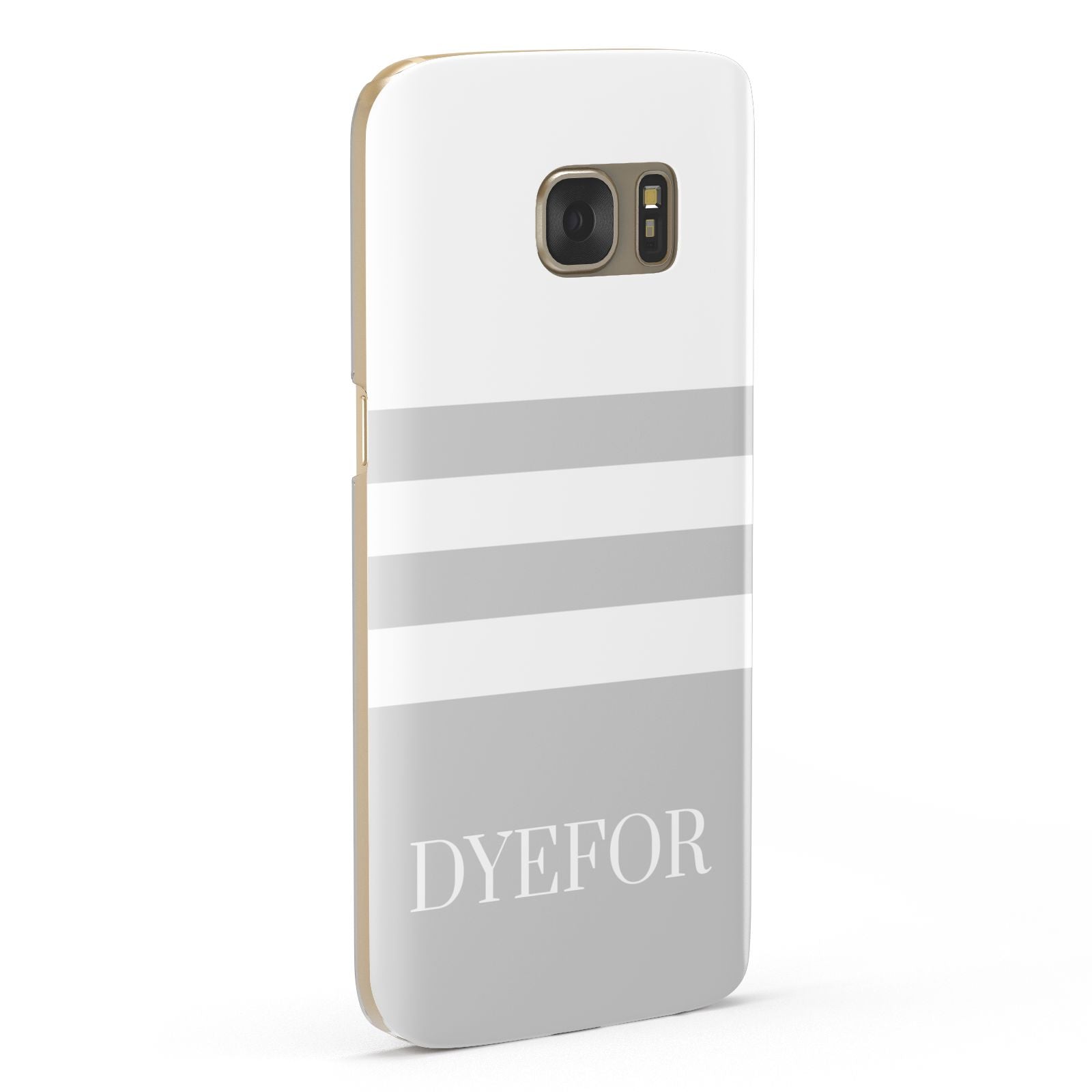 Stripes Personalised Name Samsung Galaxy Case Fourty Five Degrees