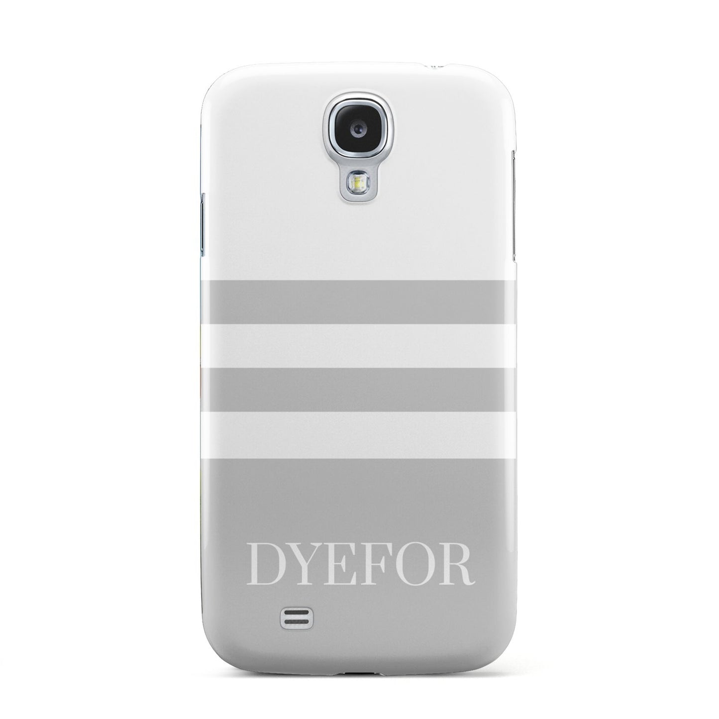 Stripes Personalised Name Samsung Galaxy S4 Case
