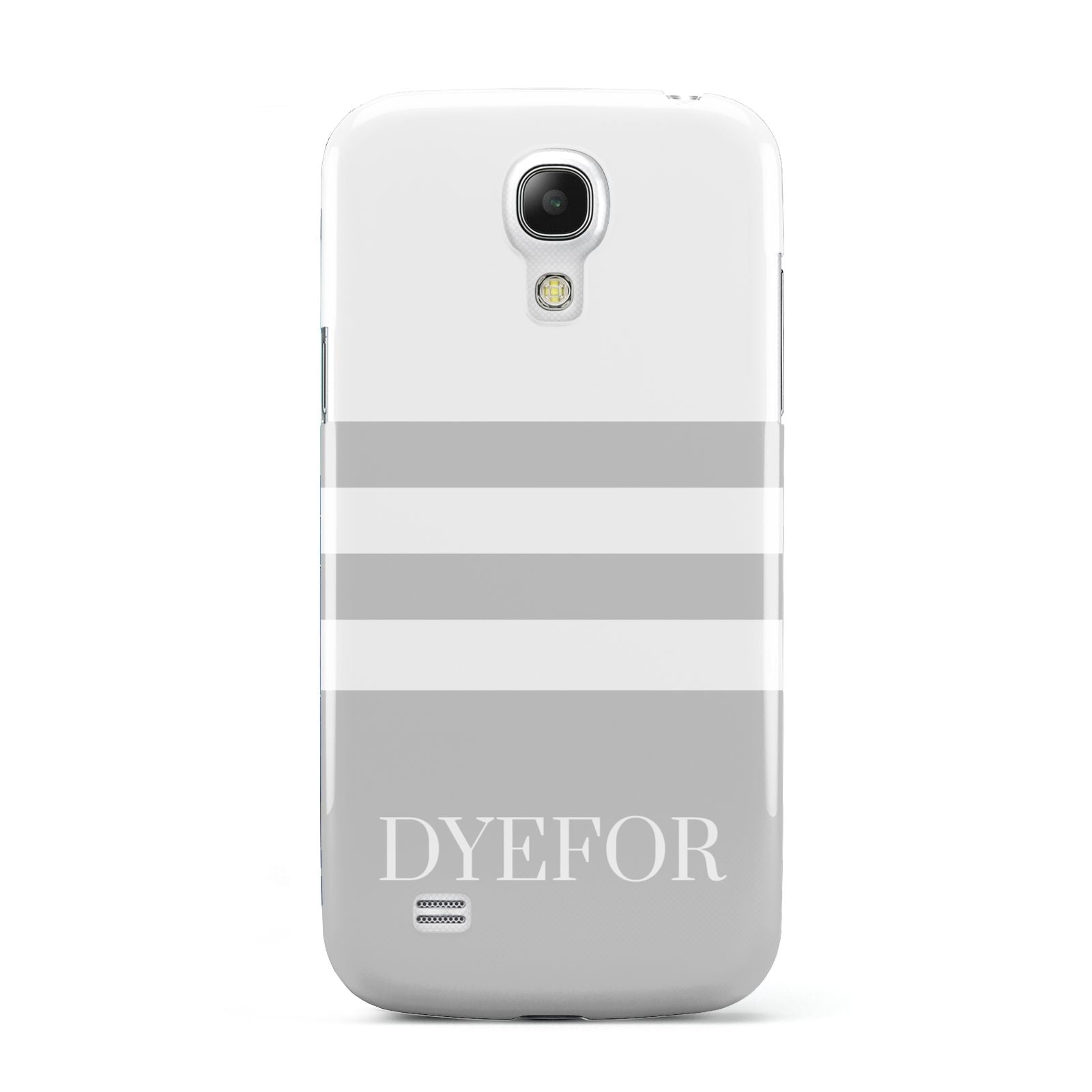 Stripes Personalised Name Samsung Galaxy S4 Mini Case