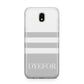 Stripes Personalised Name Samsung J5 2017 Case