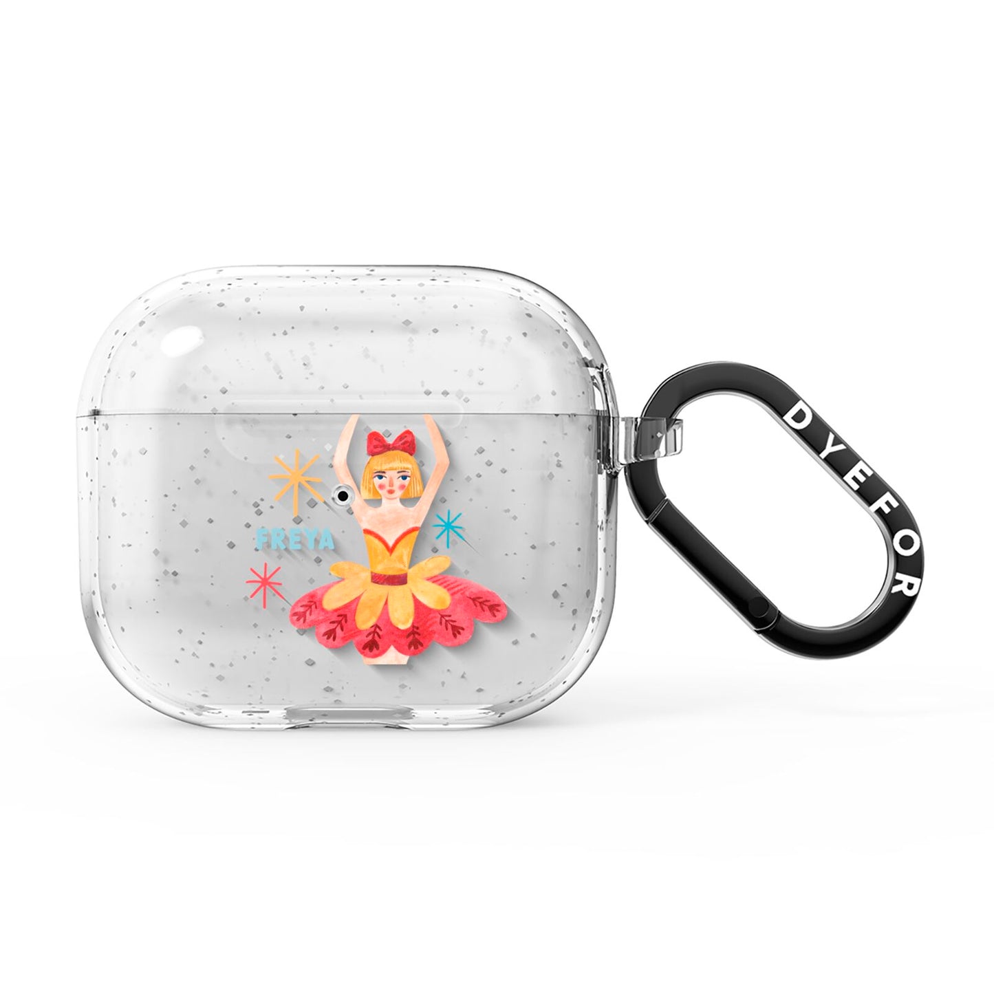 Sugarplum Nutcracker Personalised AirPods Glitter Case 3rd Gen