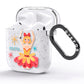 Sugarplum Nutcracker Personalised AirPods Glitter Case Side Image
