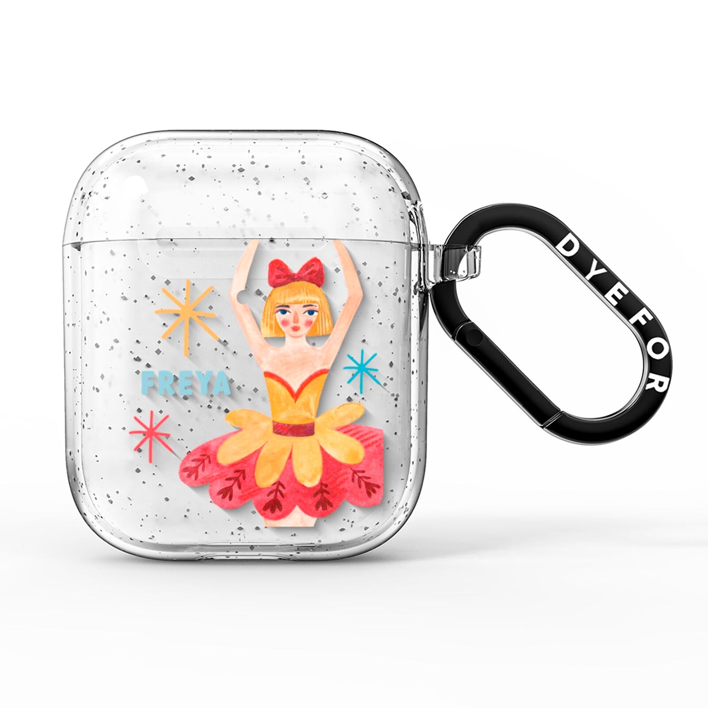 Sugarplum Nutcracker Personalised AirPods Glitter Case
