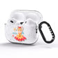 Sugarplum Nutcracker Personalised AirPods Pro Glitter Case Side Image