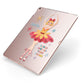 Sugarplum Nutcracker Personalised Apple iPad Case on Rose Gold iPad Side View